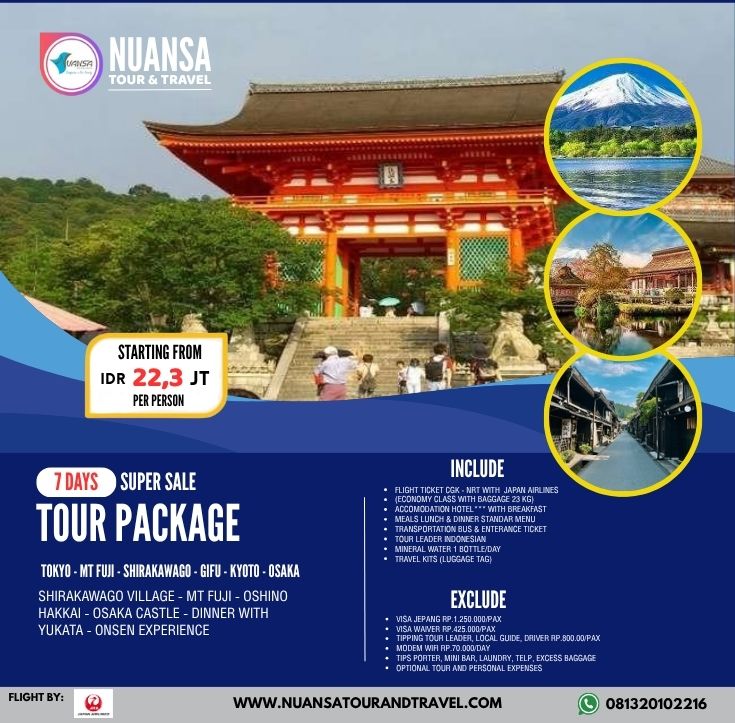 Flyer outbound nuansa tokyo 7D